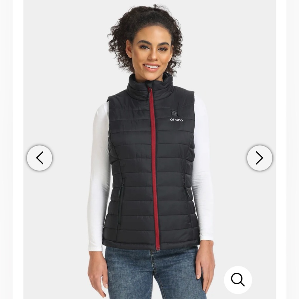 Ororo Women's Classic Heated Vest - Black, small